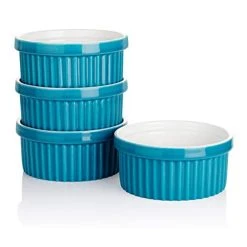 Best reviews of ❤️ Sweese 12 Ounce Souffle Dish, Set of 4 ❤️ -Sweese Elegant Shop 12ouncesteelblue