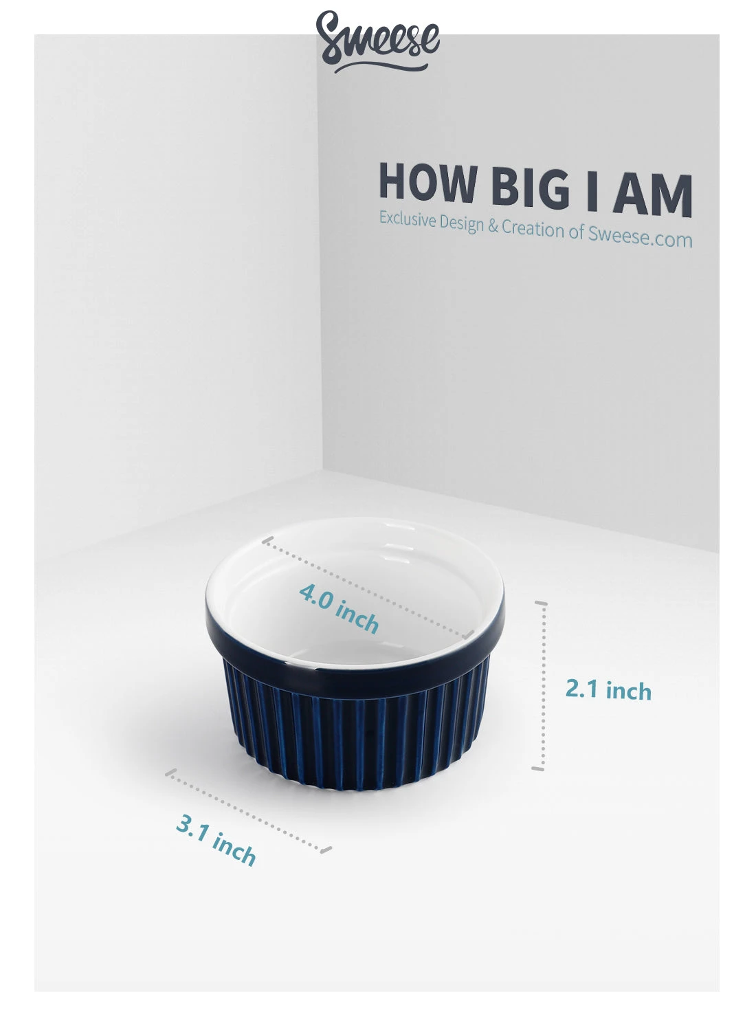 Discount β Sweese 8 Ounce Souffle Dish, Set of 4 π 5 Discount β Sweese 8 Ounce Souffle Dish, Set of 4 π - Image 5