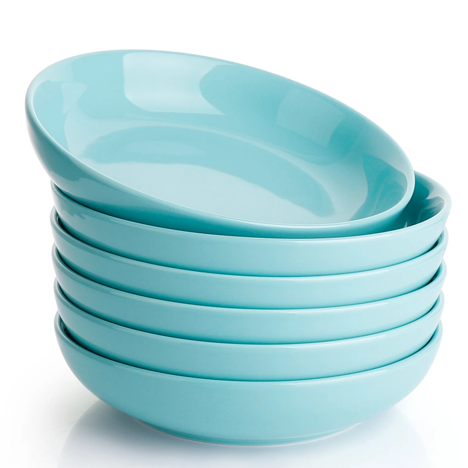 Flash Sale π Sweese Turquoise Porcelain Pasta Bowls π 3 Flash Sale π Sweese Turquoise Porcelain Pasta Bowls π - Image 3