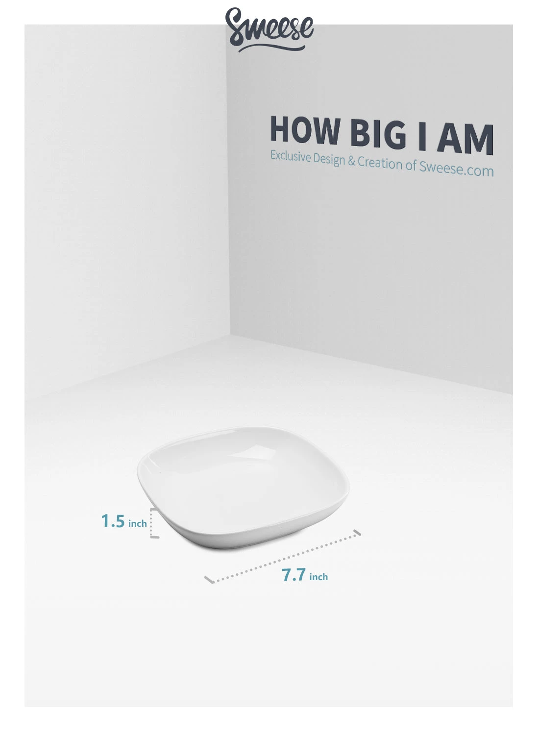 Buy ❤️ Sweese Square Porcelain Pasta Bowls 🥰 6 Buy ❤️ Sweese Square Porcelain Pasta Bowls 🥰 - Image 6