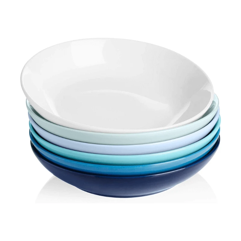 Top 10 π Sweese Porcelain 26 ounces Salad Pasta Bowls π₯° 1 Top 10 π Sweese Porcelain 26 ounces Salad Pasta Bowls π₯°