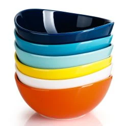Best reviews of π Sweese Hot Assorted Curved Porcelain Bowls π― 5 Best reviews of π Sweese Hot Assorted Curved Porcelain Bowls π― -Sweese Elegant Shop 28oz 6 2