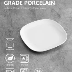 Best Sale β€οΈ Sweese Square White Porcelain Plates π 8 Best Sale β€οΈ Sweese Square White Porcelain Plates π -Sweese Elegant Shop 2 2 23f7a0d1 303d 4851 b1cd 5b5e92efe720