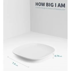 Best Sale β€οΈ Sweese Square White Porcelain Plates π 9 Best Sale β€οΈ Sweese Square White Porcelain Plates π -Sweese Elegant Shop 2 3 eded8e63 eba7 40c3 ab08 fa2ac93ee55e