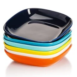 Best reviews of 😍 Sweese Hot Assorted Square Porcelain Pasta Bowls 🌟