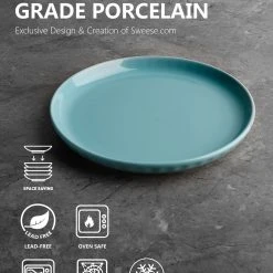 Cheap π Sweese Hot Assorted Fluted Round Porcelain Plates β¨ 8 Cheap π Sweese Hot Assorted Fluted Round Porcelain Plates β¨ -Sweese Elegant Shop 43894e0c3e2081f9c7147c7afce24147