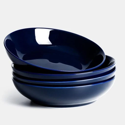 Wholesale 💯 Sweese Navy Porcelain Pasta Bowls 🎉 -Sweese Elegant Shop 45ozbowls 23 482a278e 0f3e 4a16 8282 6822b788eee3