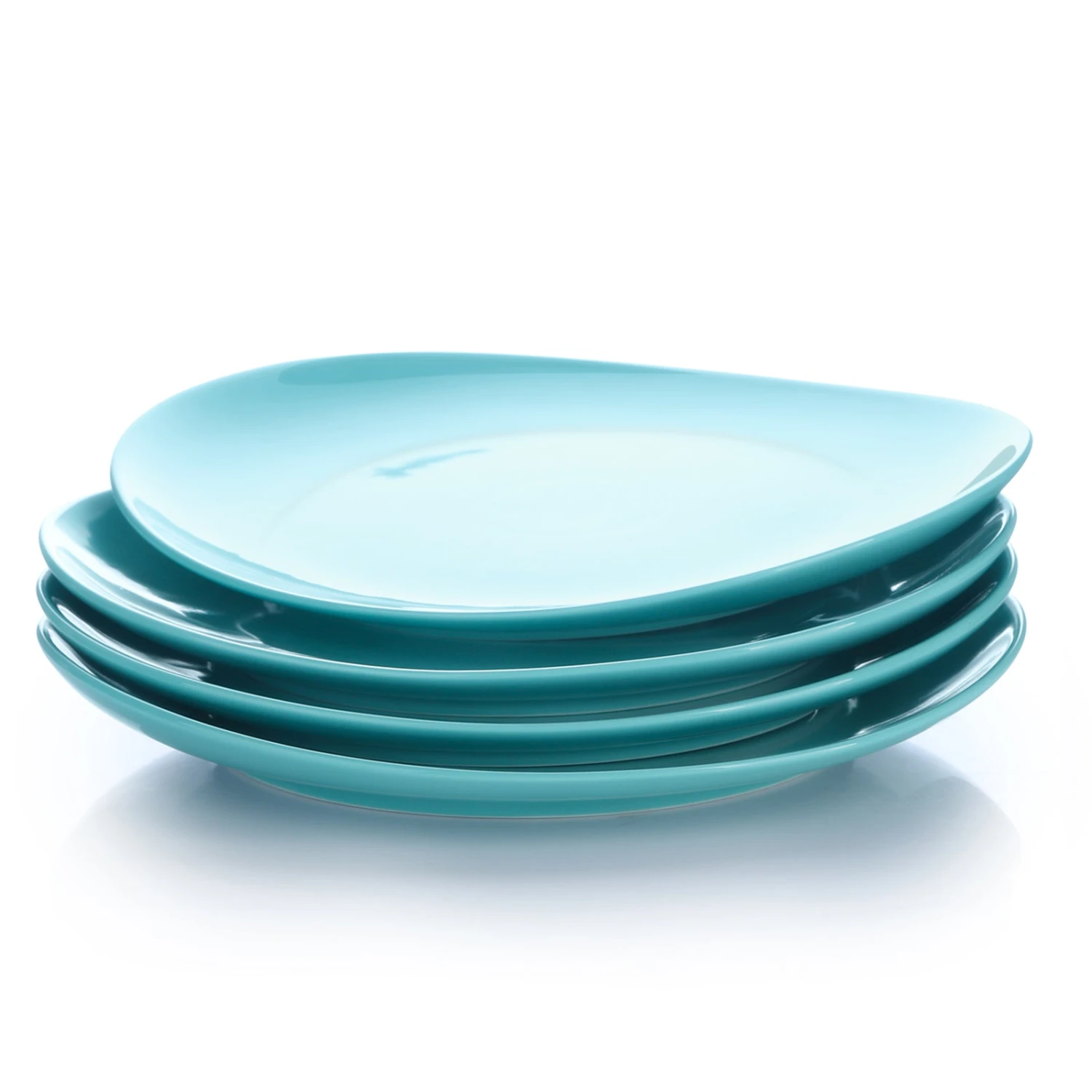 Flash Sale β€οΈ Sweese Turquoise Curved Porcelain Plates π 3 Flash Sale β€οΈ Sweese Turquoise Curved Porcelain Plates π - Image 3