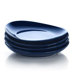 New 🔥 Sweese Navy Curved Porcelain Plates 💯