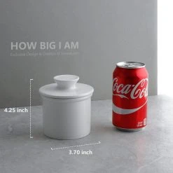 Brand new ⭐ Sweese Porcelain Butter Crock 🌟 -Sweese Elegant Shop 4d1b58d84aa4c20bd0624d1f70d67e99