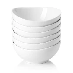 Wholesale ✔️ Sweese White Curve Porcelain Bowls ⌛ 12 Wholesale ✔️ Sweese White Curve Porcelain Bowls ⌛ -Sweese Elegant Shop 4ouncecurvedbowls