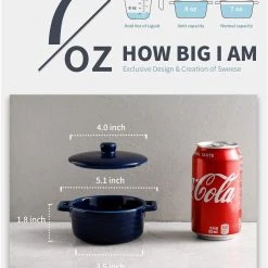 Best deal 🧨 Sweese Round Mini Casserole Dish with Lid 🤩 -Sweese Elegant Shop 61QPthXqaiL. AC SL1500 101c2d5d 8b9a 4bfd a9db 689625cb658d