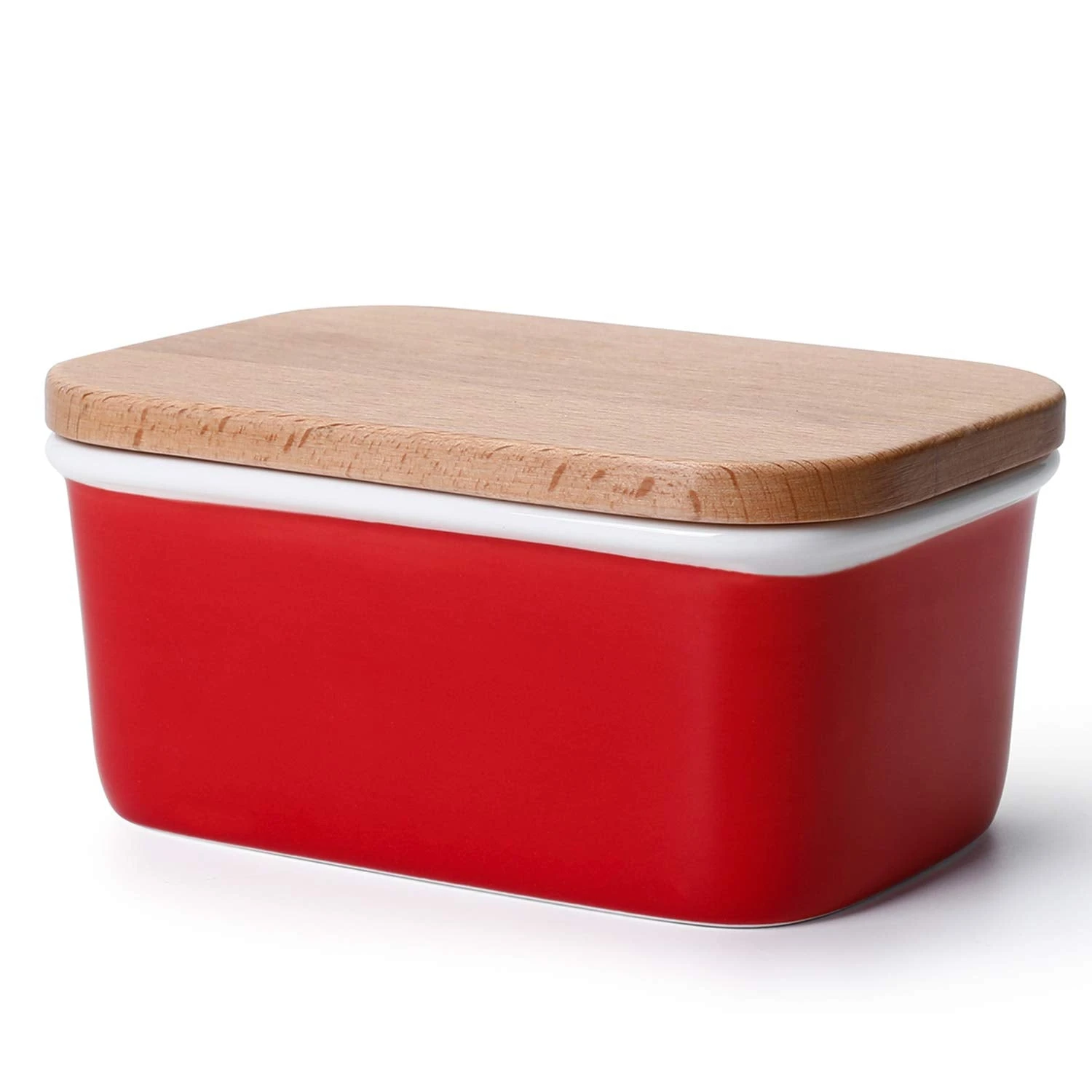 Cheap ⌛ Sweese Rectangle Butter Dish with Beech Wooden Lid ⭐ 6 Cheap ⌛ Sweese Rectangle Butter Dish with Beech Wooden Lid ⭐ - Image 6