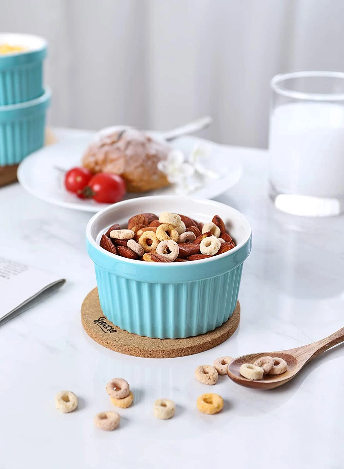 Outlet π Sweese Turquoise Cupcake Ramekins π 2 Outlet π Sweese Turquoise Cupcake Ramekins π - Image 2