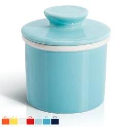 Brand new ⭐ Sweese Porcelain Butter Crock 🌟 -Sweese Elegant Shop 61fc46c9c6d6e3006eac22e4a334f422