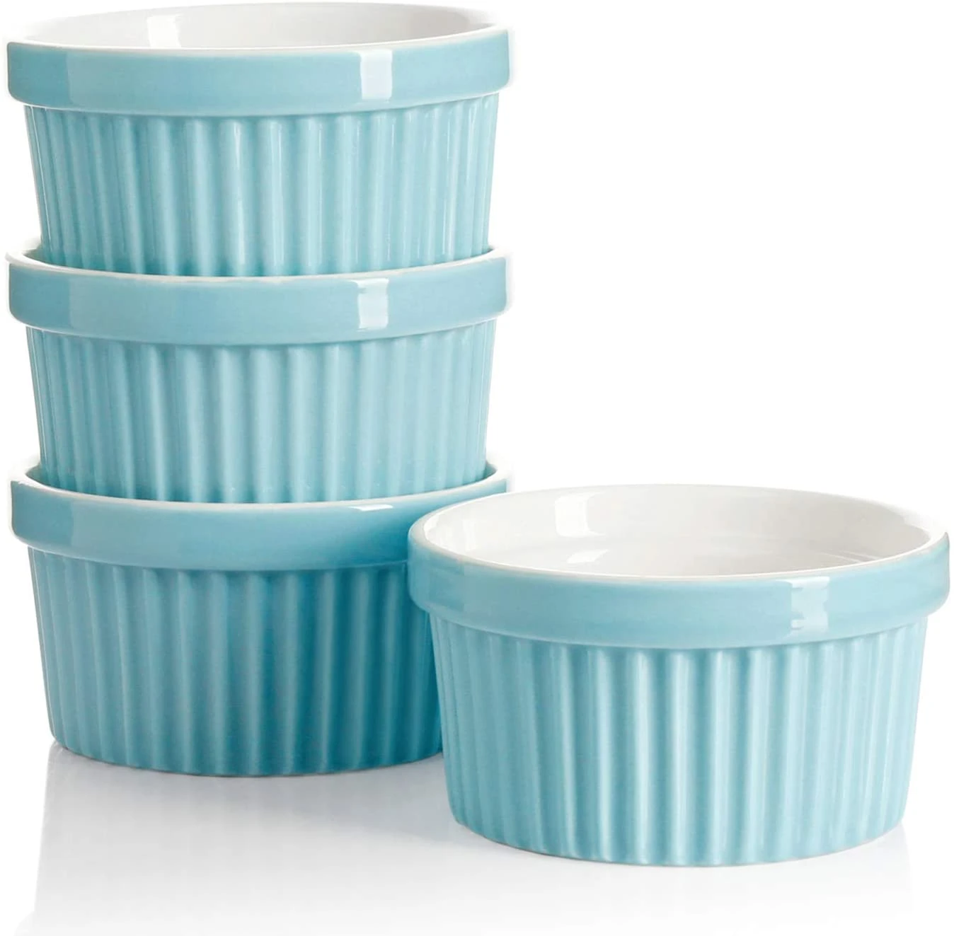 Outlet π Sweese Turquoise Cupcake Ramekins π 3 Outlet π Sweese Turquoise Cupcake Ramekins π - Image 3