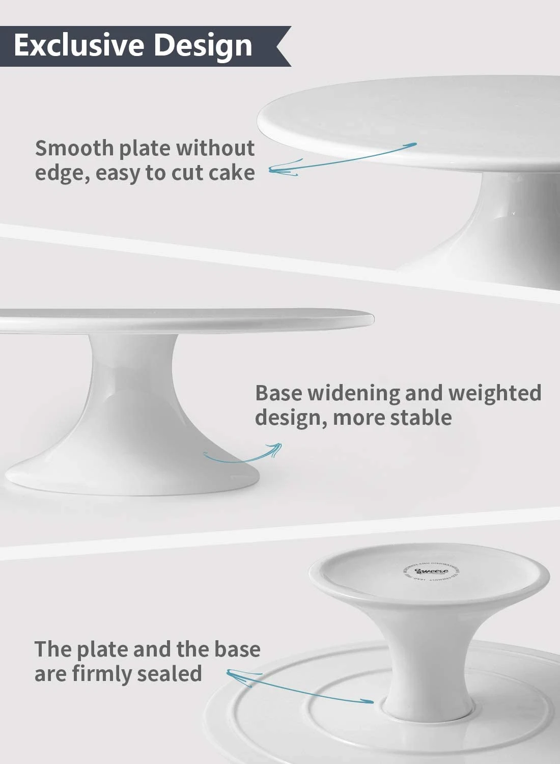 Discount β Sweese 10-Inch Porcelain Cake Stand π 5 Discount β Sweese 10-Inch Porcelain Cake Stand π - Image 5
