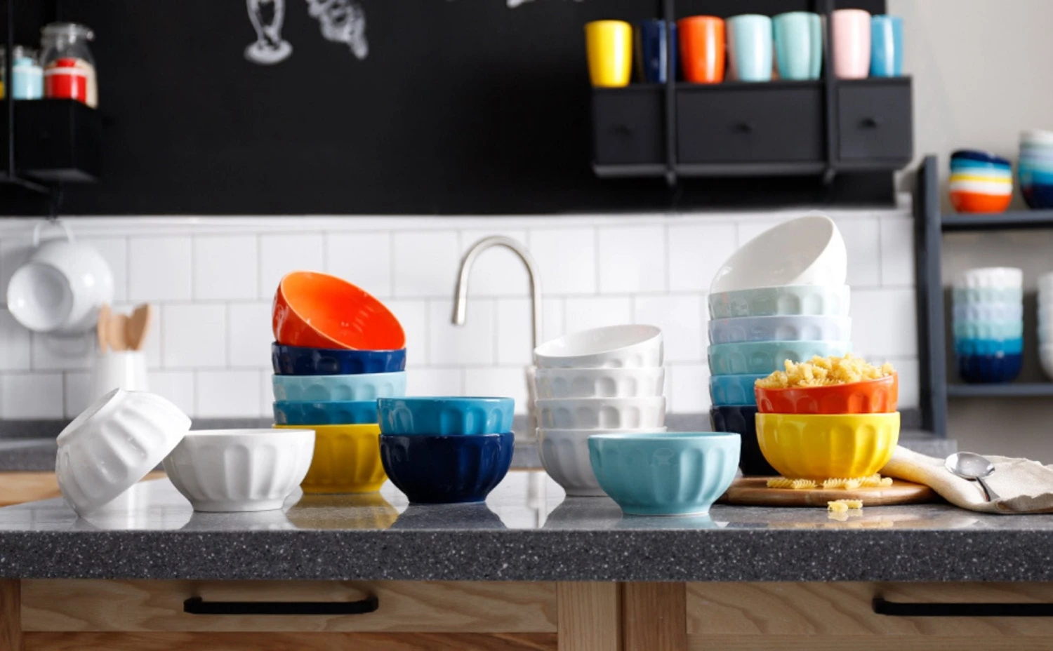 Top 10 β Sweese Turquoise Porcelain Fluted Bowls, Set of 4 π 2 Top 10 β Sweese Turquoise Porcelain Fluted Bowls, Set of 4 π - Image 2