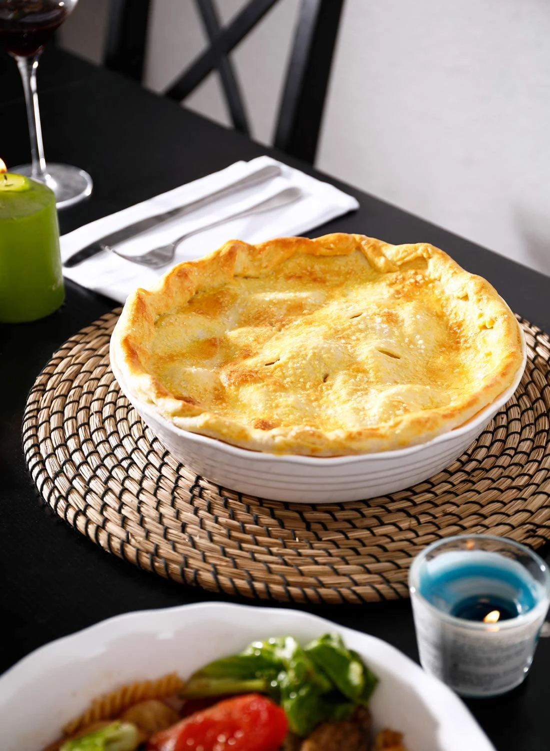 Outlet β¨ Sweese Color Porcelain Pie Plate with Ruffled Edge π 3 Outlet β¨ Sweese Color Porcelain Pie Plate with Ruffled Edge π - Image 3