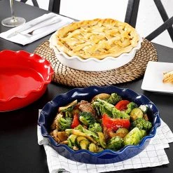 Discount π Sweese Ruffled Ceramic Pie Pan β 10 Discount π Sweese Ruffled Ceramic Pie Pan β -Sweese Elegant Shop 81KkeQNoEHL. AC SL1500 e7d61252 1678 4a15 a798 92b461fd1902