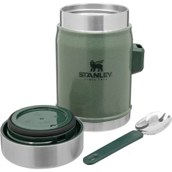 New ⭐ Stanley Classic Legendary Food Jar + Spork | 14 OZ ❤️ -Sweese Elegant Shop B2B Web PNG Classic Legendary Food Jar Spork 14oz Hammertone Green d8a54955 7d32 4354 9142 e59422548a86
