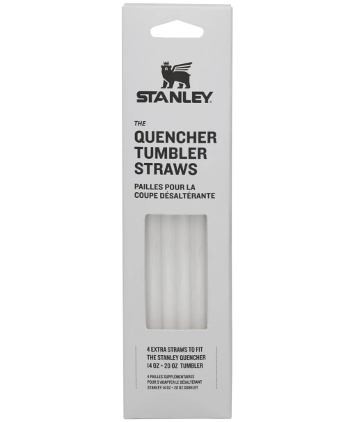 New 😍 Stanley Adventure Quencher Travel Tumbler Straws | 14 OZ to 20 OZ | 4-Pack 👍 -Sweese Elegant Shop B2B Web PNG QuencherStrawsPackaging 14 20oz Front