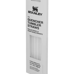 New 😍 Stanley Adventure Quencher Travel Tumbler Straws | 14 OZ to 20 OZ | 4-Pack 👍 -Sweese Elegant Shop B2B Web PNG QuencherStrawsPackaging 14 20oz Side