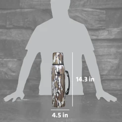 New 👍 Stanley Heritage Classic Bottle | Bottomland | 1.1 QT ⌛ -Sweese Elegant Shop B2B Web PNG STAN 1 1QT HERITAGE VAC BTL Bottomland PT04