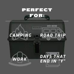 Promo 🎁 Stanley Classic Lunch Box | 5.5 QT ✔️ -Sweese Elegant Shop B2B Web PNG STAN 5 5QT CLASSIC LUNCH BOX H GREEN PT02