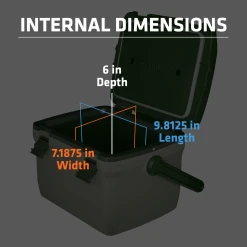 New ⌛ Stanley Adventure Easy Carry Lunch Cooler | 7 QT ✨ -Sweese Elegant Shop B2B Web PNG STAN ADV 7QT COOLER STANLEY GREEN PT05