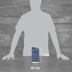 Budget 💯 Stanley Adventure Pre-Party Shot Glass + Flask Set 👍 -Sweese Elegant Shop B2B Web PNG STAN ADV GIFT BOX SHOT GL ST FLASK HammertoneLake PT04