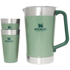 Best Pirce ✔️ Stanley Classic Stay Chill Beer Pitcher Set 😉 -Sweese Elegant Shop B2B Web PNG Stanley HammertoneGreen PitcherSets DSC 3575