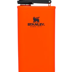 Best reviews of 🌟 Stanley Classic Easy Fill Wide Mouth Flask | 8 OZ 🔥 -Sweese Elegant Shop B2B Web PNG The Classic Wide Mouth Flask Blaze Orange 8oz