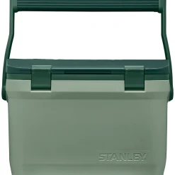 Coupon ⭐ Stanley Adventure Easy Carry Outdoor Cooler | 16 QT 🎁 -Sweese Elegant Shop B2B Web PNG The Easy Carry Outdoor Cooler 16QT Stanley Green Front