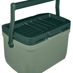 Coupon ⭐ Stanley Adventure Easy Carry Outdoor Cooler | 16 QT 🎁 -Sweese Elegant Shop B2B Web PNG The Easy Carry Outdoor Cooler 16QT Stanley Green Hero Back