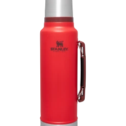 Hot Sale ⌛ Stanley The Vintage Loom Legendary Classic Bottle | 1.5 QT ✔️ -Sweese Elegant Shop B2B Web PNG The Legendary Classic Bottle 1 5QT Lava Front
