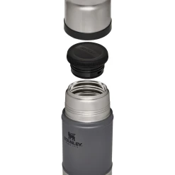 Promo ✔️ Stanley Classic Legendary Food Jar | 24 OZ 🤩 10 Promo ✔️ Stanley Classic Legendary Food Jar | 24 OZ 🤩 -Sweese Elegant Shop B2B Web PNG The Legendary Classic Food Jar 24OZ Charcoal Exploded 1