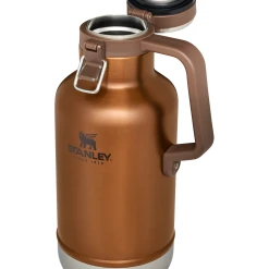 Best Sale 🔥 Stanley Classic Easy-Pour Growler | 64 OZ ✨ -Sweese Elegant Shop B2B Web PNG TheEasy PourGrowler64OZMaple ExplodedFront