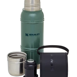 Buy 🧨 Stanley Legacy QuadVac™ Thermal Bottle | 1.1 QT 🥰 -Sweese Elegant Shop B2B Web PNG TheQuadvac ThermalBottle1.1QTHammertoneGreen Exploded