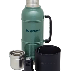 Best Sale ⭐ Stanley Legacy QuadVac™ Thermal Bottle | 2 QT 🎁 -Sweese Elegant Shop B2B Web PNG TheQuadvac ThermalBottle2QTHammertoneGreen Exploded