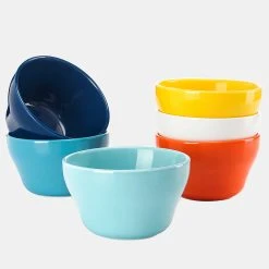 Coupon 🤩 Sweese Multicolor Porcelain Bouillon Bowls 💯