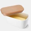 Wholesale 🤩 Sweese Airtight Butter Dish with Beechwood Lid ⌛