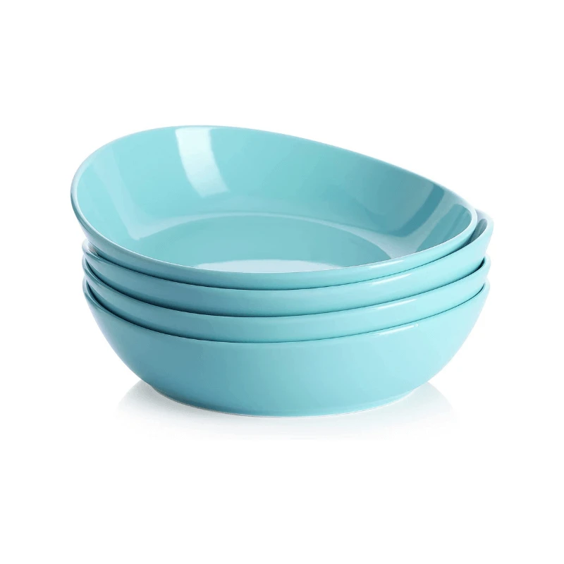 New ❤️ Sweese Curved Ceramic Pasta Bowls 🥰 3 New ❤️ Sweese Curved Ceramic Pasta Bowls 🥰 - Image 3