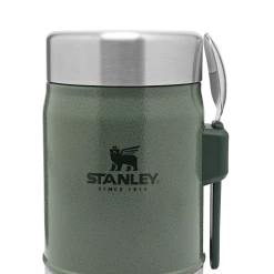 New ⭐ Stanley Classic Legendary Food Jar + Spork | 14 OZ ❤️ -Sweese Elegant Shop Classic Legendary Food Jar Spork 14oz Hammertone Green