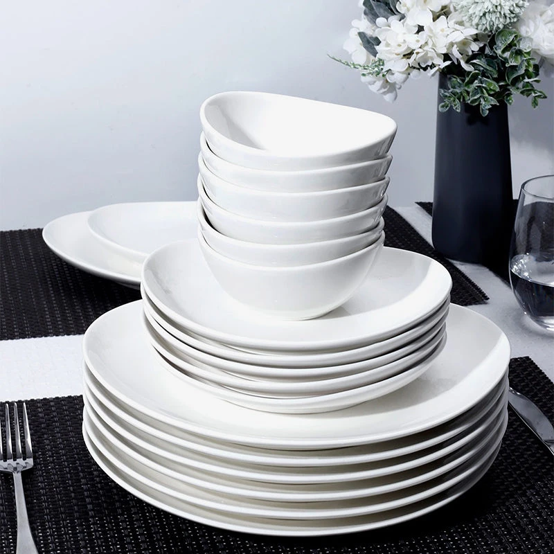 Deals โ Sweese White Curved Porcelain Plates ๐ฅ 3 Deals โ Sweese White Curved Porcelain Plates ๐ฅ - Image 3