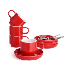 Brand new βοΈ Sweese Espresso Cups with Saucers and Spoons π 9 Brand new βοΈ Sweese Espresso Cups with Saucers and Spoons π -Sweese Elegant Shop EspressoCupswithsaucers 3