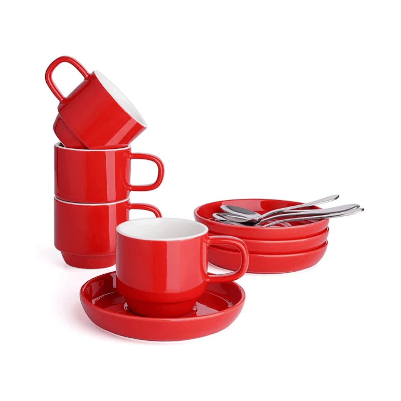 Brand new βοΈ Sweese Espresso Cups with Saucers and Spoons π 5 Brand new βοΈ Sweese Espresso Cups with Saucers and Spoons π - Image 5