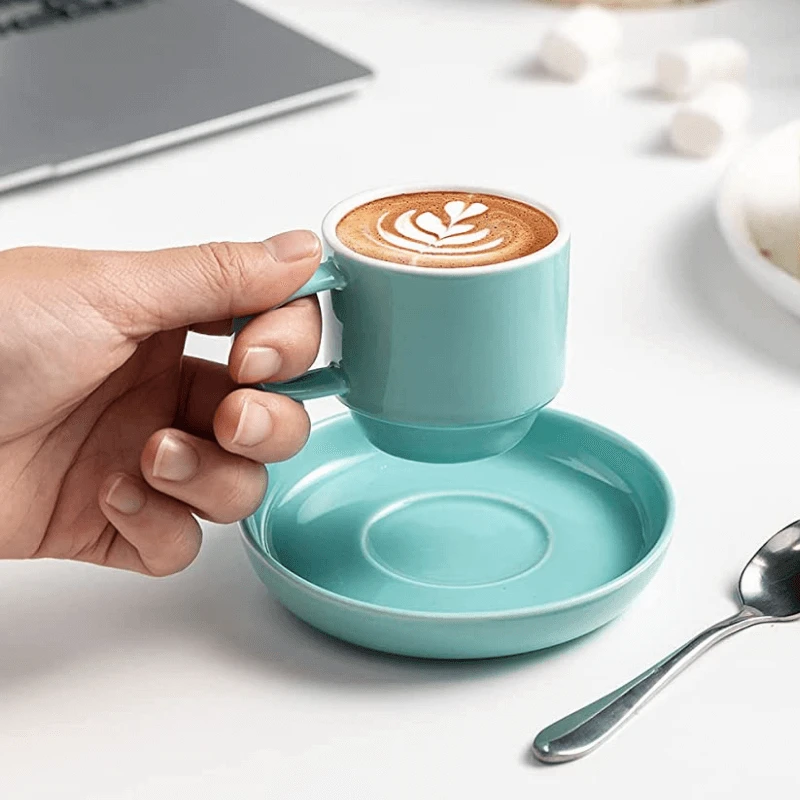 Brand new βοΈ Sweese Espresso Cups with Saucers and Spoons π 2 Brand new βοΈ Sweese Espresso Cups with Saucers and Spoons π - Image 2