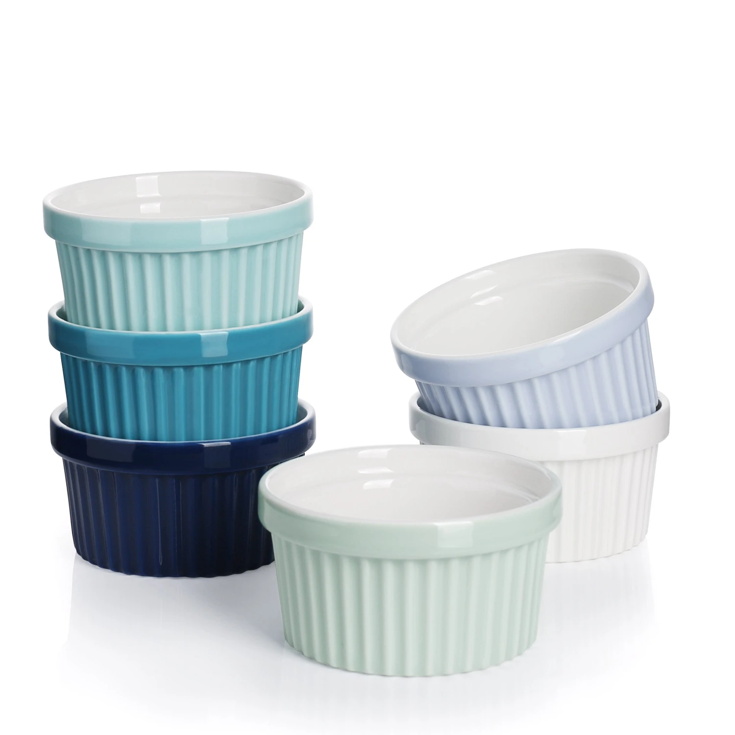 Best deal 𧨠Sweese New blue Cupcake Ramekins 𧨠1 Best deal 𧨠Sweese New blue Cupcake Ramekins π§¨