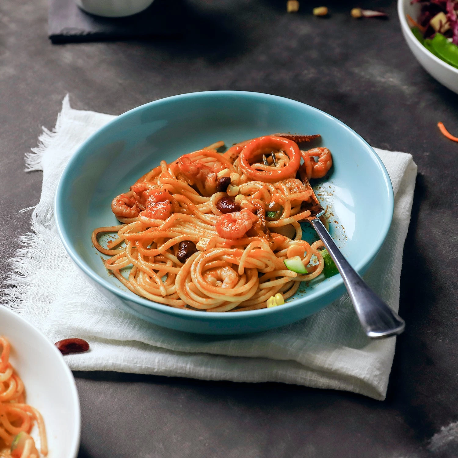 Flash Sale π Sweese Turquoise Porcelain Pasta Bowls π 2 Flash Sale π Sweese Turquoise Porcelain Pasta Bowls π - Image 2